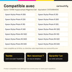 Imprimantes compatibles avec Epson T0486 Hyppocampe Cartouche Photo Magenta compatible équivalent à C13T04864010
