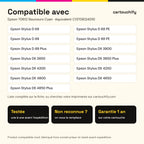 Imprimantes compatibles avec Epson T0612 Nounours Cartouche Cyan compatible équivalent à C13T06124010