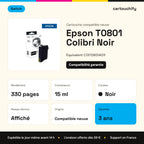 Epson T0801 Colibri Cartouche Noir compatible équivalent à C13T08014011 · Switch : caractéristiques