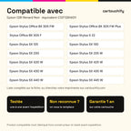 Imprimantes compatibles avec Epson 1281 Renard Cartouche Noir compatible équivalent à C13T12814011