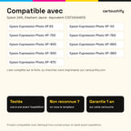 Imprimantes compatibles avec Epson 24XL Elephant Cartouche Jaune compatible équivalent à C13T24344012