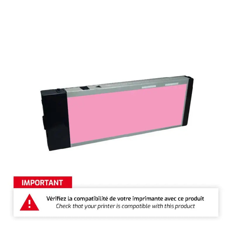 Epson T6066 Cartouche Light Magenta compatible équivalent à C13T606600 pour Epson Stylus Pro 4800