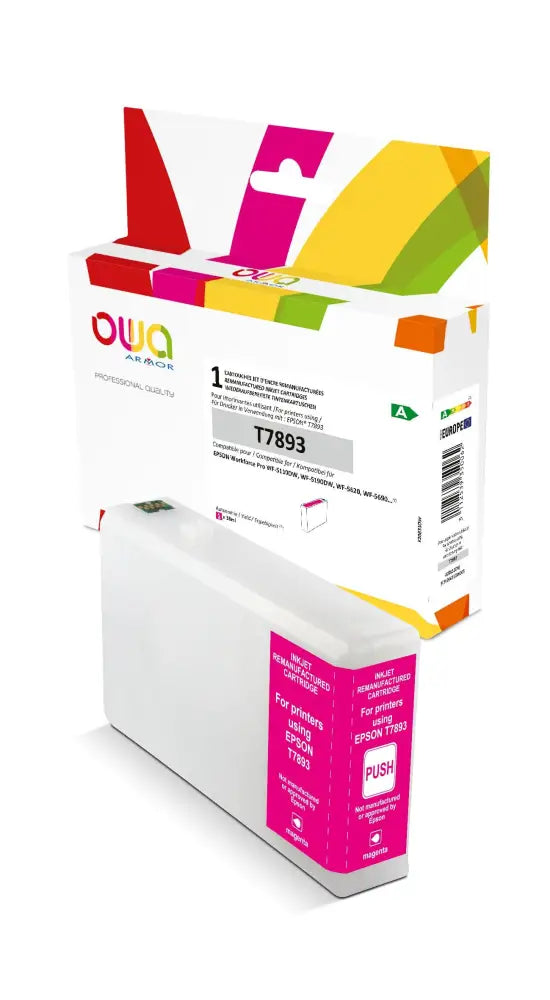 EPSON T789 - Cartouche compatible - haute capacité - Magenta - Jet d’encre remanufacturé OWA