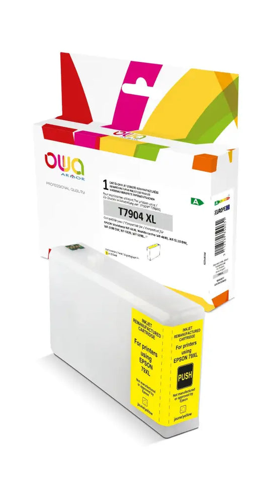 EPSON T79XL - Cartouche compatible - haute capacité - Jaune - Jet d’encre remanufacturé OWA