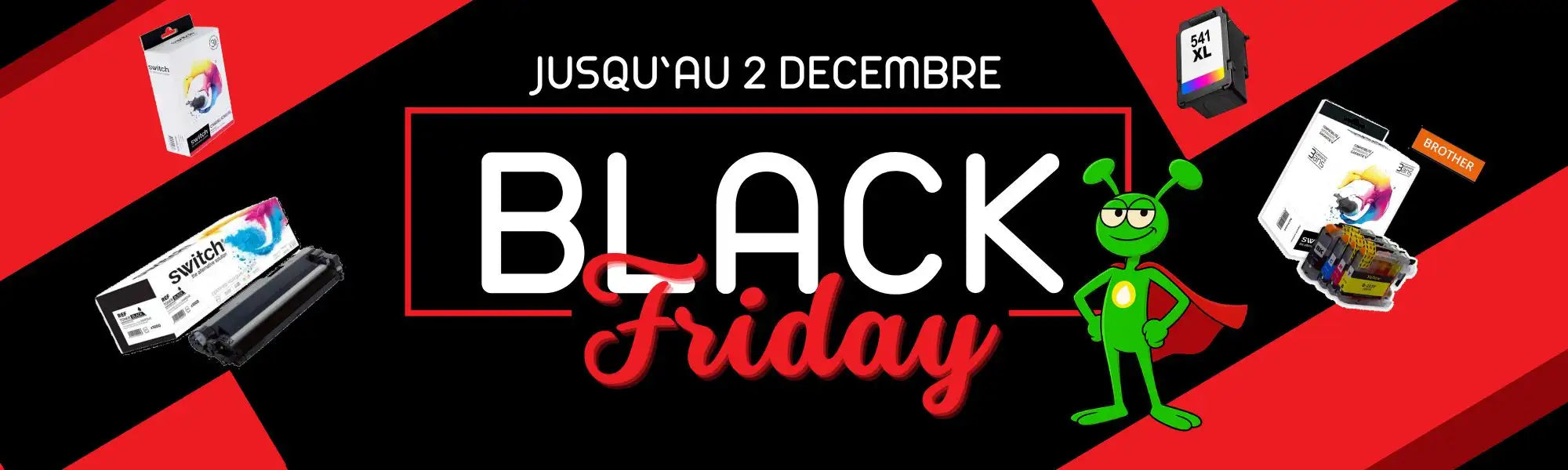 Black Friday Cartouchify.com jusqu'au 2 décembre 2025