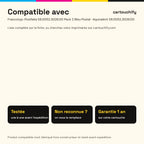 Imprimantes compatibles avec Francotyp-Postfalia 58.0052.3026.00 Encreur Pack 2 Bleu Postal compatible