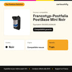 Francotyp-Postfalia PostBase Mini Encreur Noir compatible équivalent à 58.0053.3036.00 -Bleu Postal : caractéristiques
