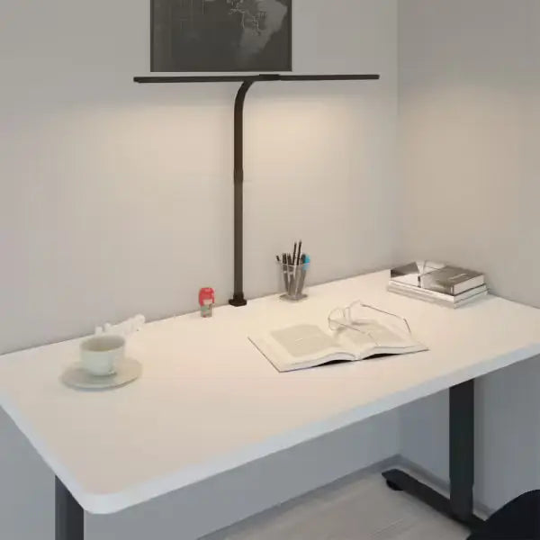 Hansa, Lampe de bureau à LED ’Nova’ avec pince noir - Ergonomie & éclairage