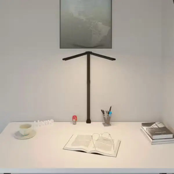 Hansa, Lampe de bureau à LED ’Nova’ avec pince noir - Ergonomie & éclairage