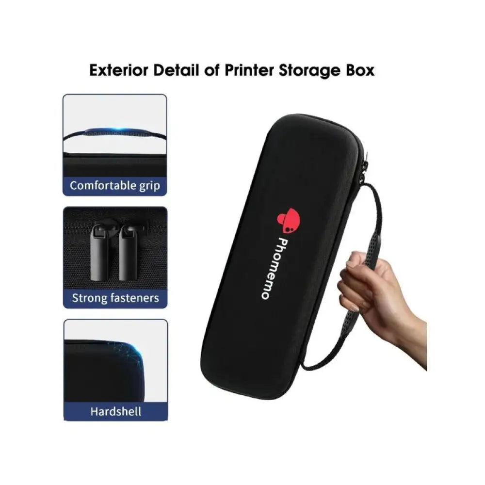 Housse de protection pour imprimante Thermique portable Phomemo M832 - Noir - Transports et Protection