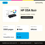 HP 05A Toner Noir compatible équivalent à CE505A, CF280A · Switch : caractéristiques