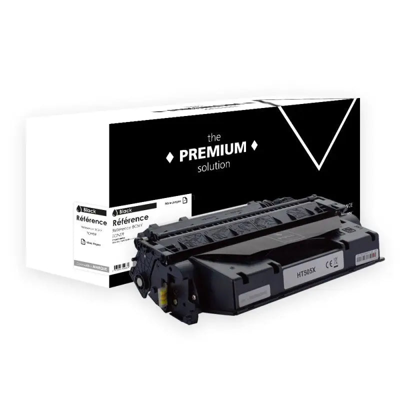 HP 05X Toner Noir remanufacturé équivalent à CE505X CF280X CRG-719H