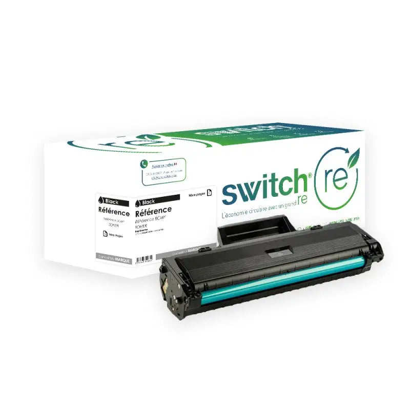 HP 106X Toner Noir remanufacturé équivalent à W1106X · Switch RE