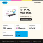 HP 117A Toner Magenta compatible équivalent à W2073A · Switch : caractéristiques