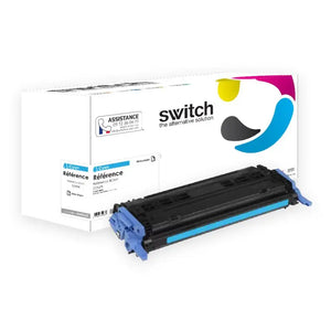 HP 124A Toner Cyan remanufacturé équivalent à Q6001A 107 · Switch