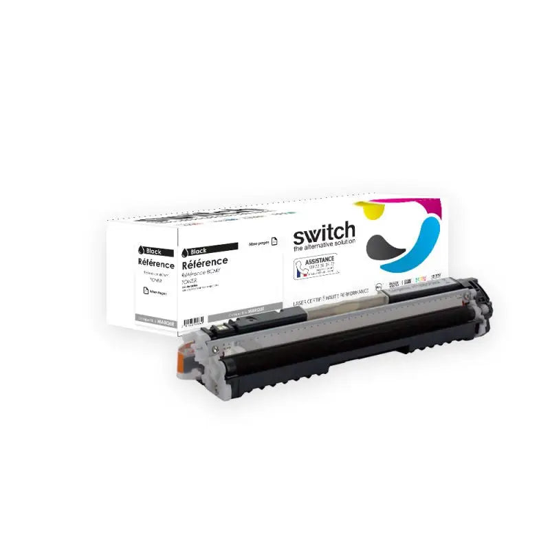HP 130A Toner Noir compatible équivalent à CF350A · Switch