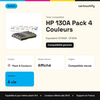 HP 130A Pack 4 Couleurs Switch : garantie à vie