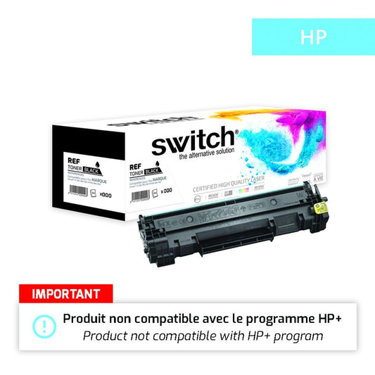 Cartouche laser compatible HP W1420X, 142X Noir