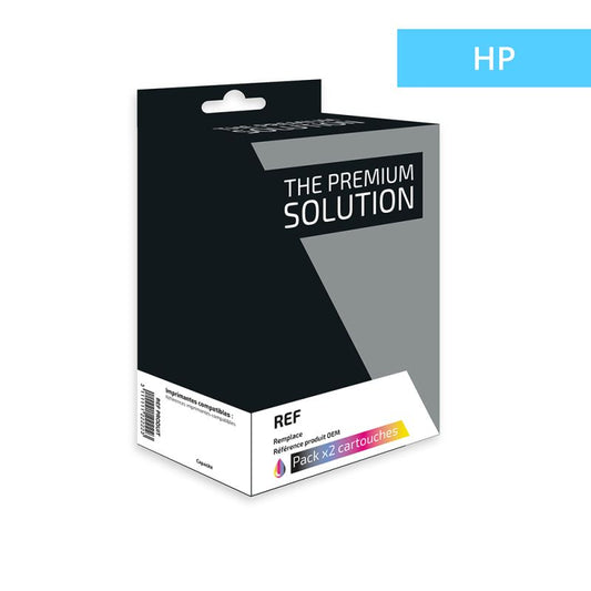 The Premium Solution hp 15 / 17 / 23 / 78 C6615, C6578 Pack 4 Couleurs 1B-1CMY