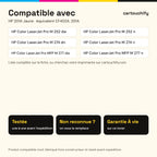 Imprimantes compatibles avec HP 201A Toner Jaune compatible équivalent à CF402A · Switch