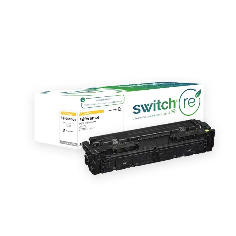 HP 201X Toner Jaune remanufacturé équivalent à CF402X · Switch RE