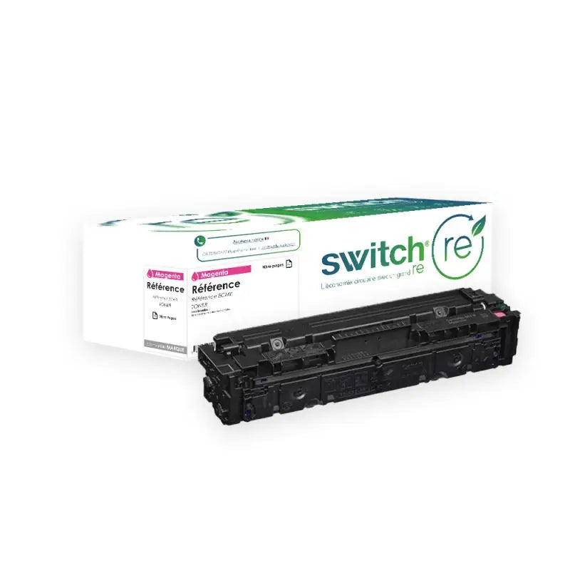 HP 201X Toner Magenta remanufacturé équivalent à CF403X · Switch RE
