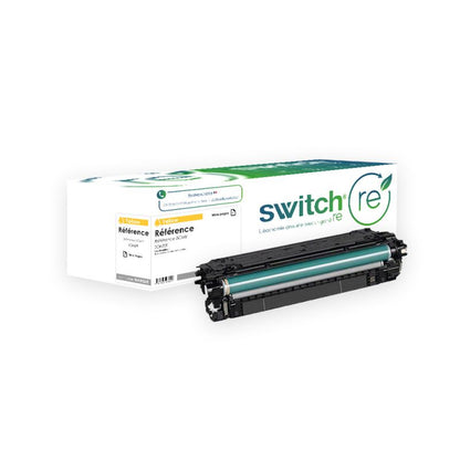 Switch RE HP CF402X, 201X Jaune - Cartouchify