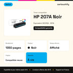 HP 207A Toner Noir compatible équivalent à W2210A · Switch : caractéristiques