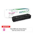 HP 207A Toner Magenta remanufacturé puce OEM équivalent à W2213A · Switch RE