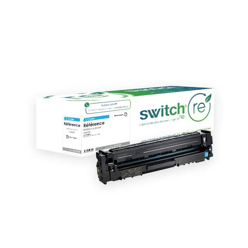 HP 207X Toner Cyan remanufacturé équivalent à W2211X · Switch RE