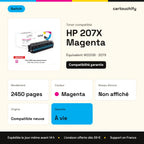 HP 207X Toner Magenta compatible puce OEM équivalent à W2213X · Switch : caractéristiques