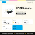 HP 212A Toner Jaune compatible équivalent à W2122A · Switch : caractéristiques
