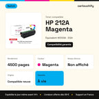 HP 212A Toner Magenta compatible puce OEM équivalent à W2123A · Switch : caractéristiques