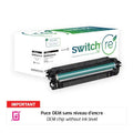HP 212X Toner Noir remanufacturé puce OEM équivalent à W2120X · Switch RE