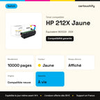 HP 212X Toner Jaune compatible équivalent à W2122X · Switch : caractéristiques