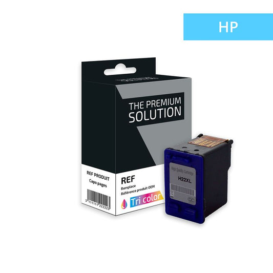 The Premium Solution hp 21 / 22 C9352AE 3 Couleurs 1CMY