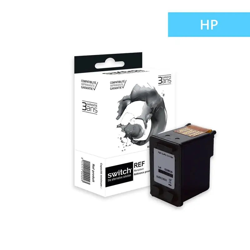 HP 27 Cartouche Noir remanufacturé équivalent à C8727AE · Switch