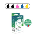 Cartouche Canon PG 540XL / CL 541XL Pack 2 Noir 1 CMY compatible avec niveaux d’encre - Jet remanufacturé Switch RE