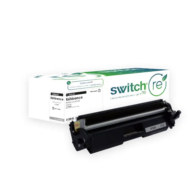 HP 30A Toner Noir remanufacturé équivalent à CF230A · Switch RE