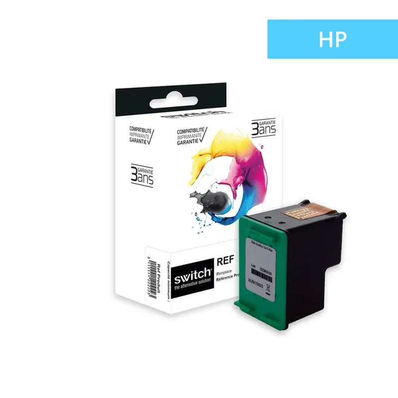 HP 343 Cartouche Tricolore remanufacturé équivalent à C8766EE · Switch