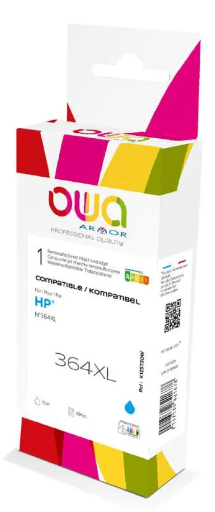 HP 364XL - Cartouche compatible - haute capacité - Cyan - Jet d’encre remanufacturé OWA