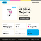 HP 364XL Cartouche Magenta compatible équivalent à CB324EE · Switch : caractéristiques