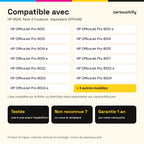 Imprimantes compatibles avec la cartouche HP 912XL Pack 4 Couleurs