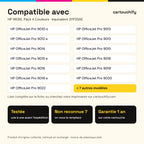 Imprimantes compatibles avec la cartouche HP 963XL Pack 4 Couleurs