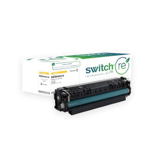HP 410A Toner Jaune remanufacturé équivalent à CF412A · Switch RE