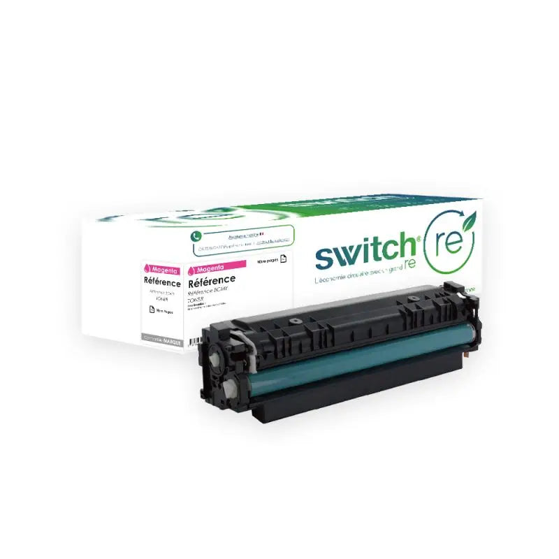 HP 410A Toner Magenta remanufacturé équivalent à CF413A · Switch RE