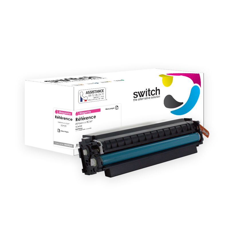 HP 410X CF413X, Toner Magenta compatible · Switch
