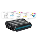 HP 410X Toner Pack 4 Couleurs compatible équivalent à CF410X · Switch