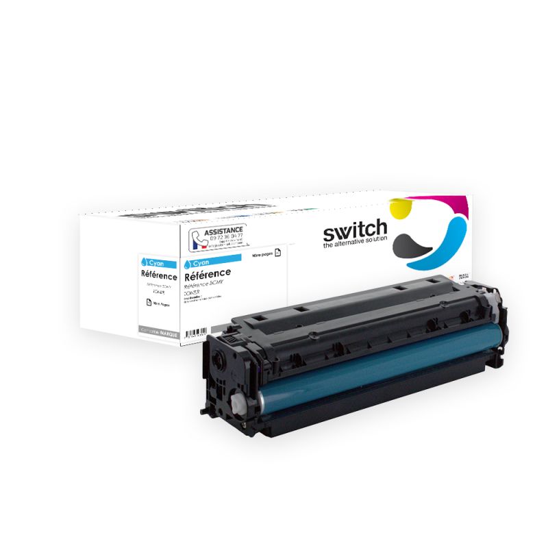 HP 415A W2031A, Toner Cyan compatible · Switch