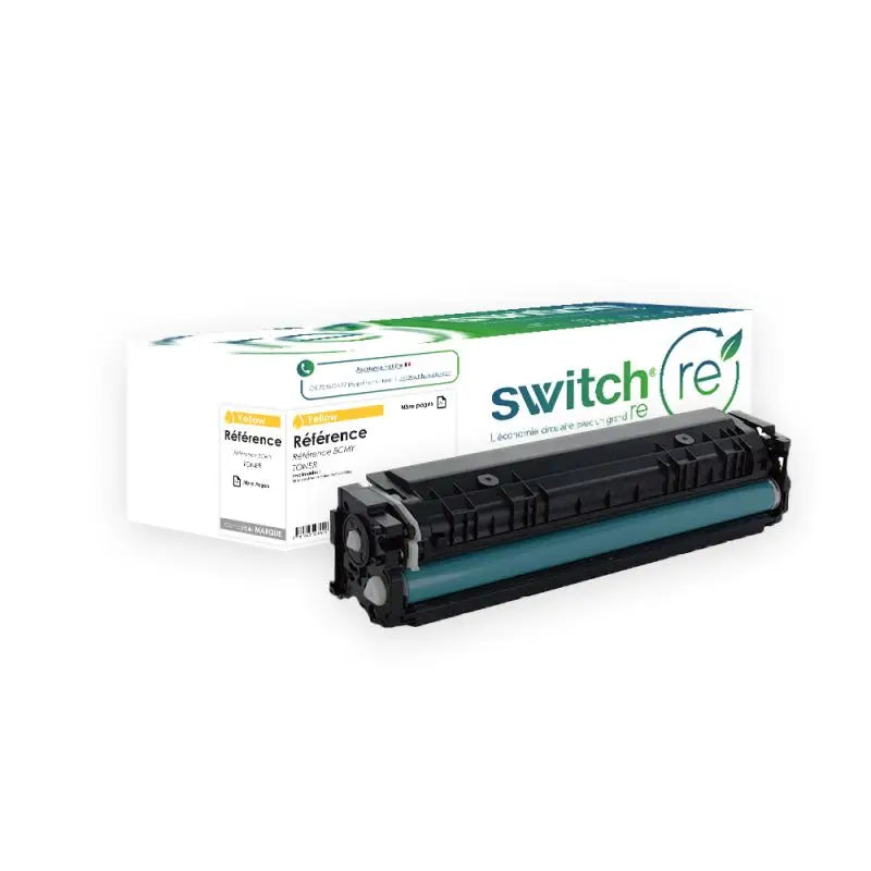 HP 415A Toner Jaune remanufacturé équivalent à W2032A · Switch RE